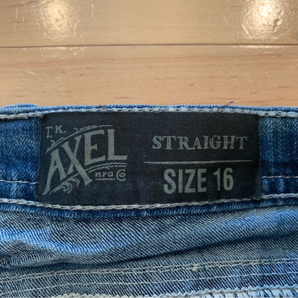 T.K. Axel jeans youth boys size 16 straight fit - Picture 7 of 7